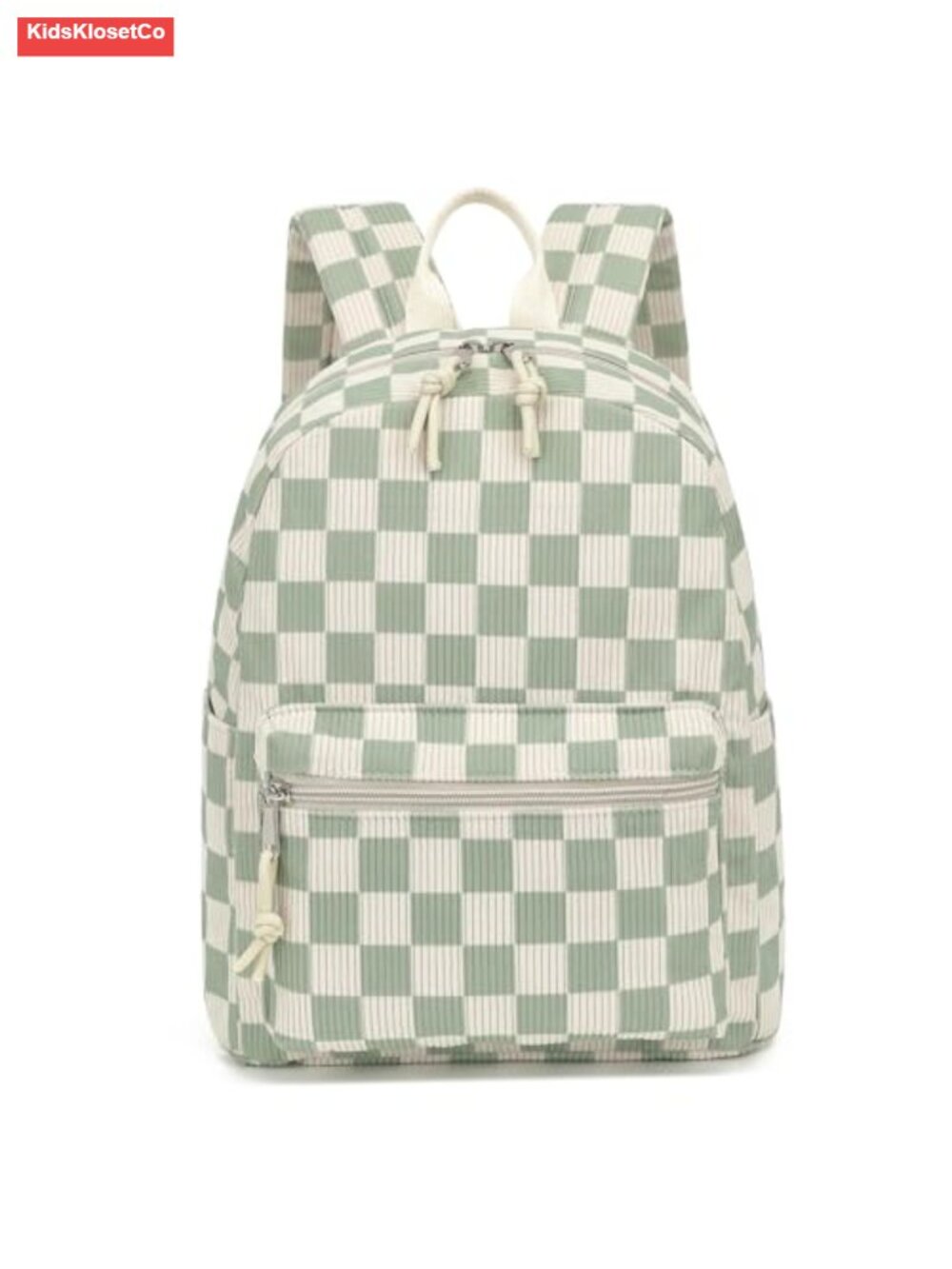 Corduroy Mini Backpack Purse Small Casual Daypack for Women Girls School Travel